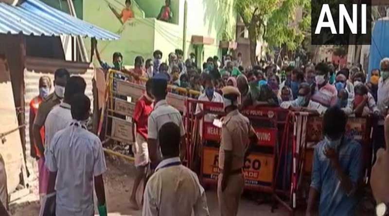 'Don't have money to buy essential commodities': labourers protest in road