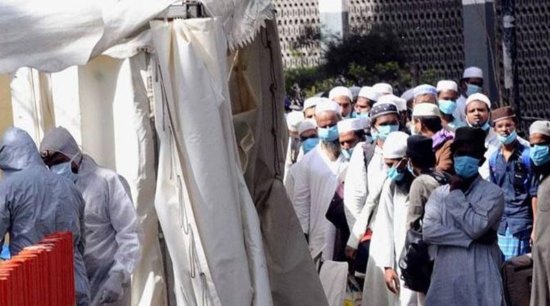 Delhi police rescue 2361 people from a building at Nizamuddin