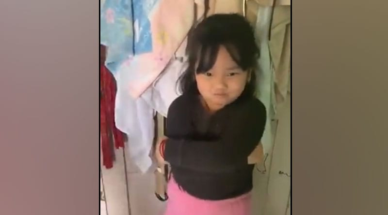 Girl Refuses To Let Her Father Leave Home During Lockdown