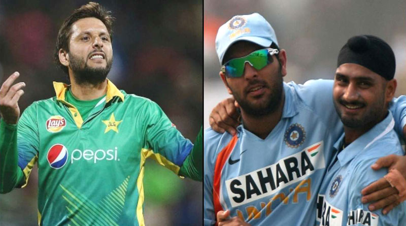 Shahid Afridi opens up on Yuvraj, Harbhajan's reaction against him