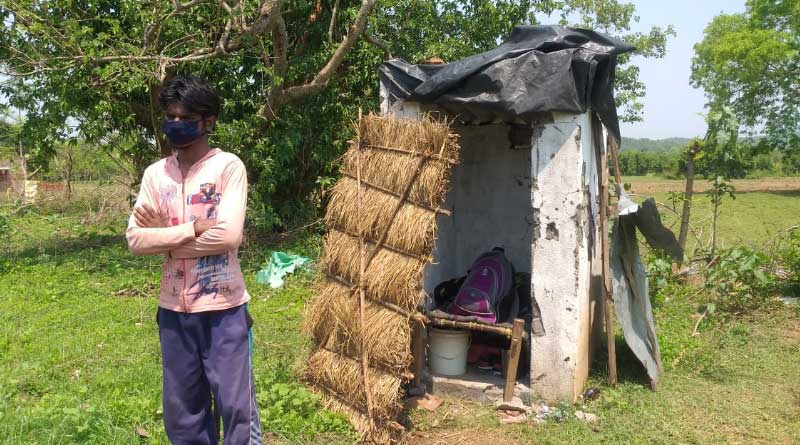 Youth came from Red Zone to Green Zone quarantined in toilet