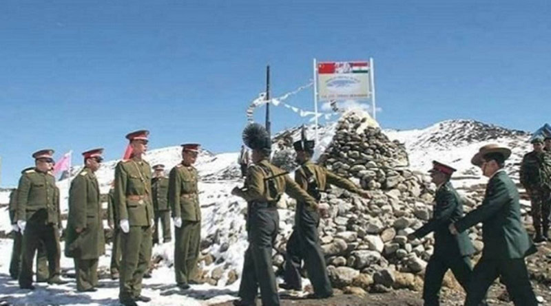 Indian Army & Chinese soldiers
