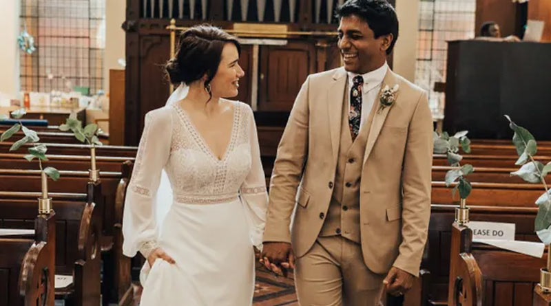 Doctor and Nurse from London tied knot amidst Corona scare