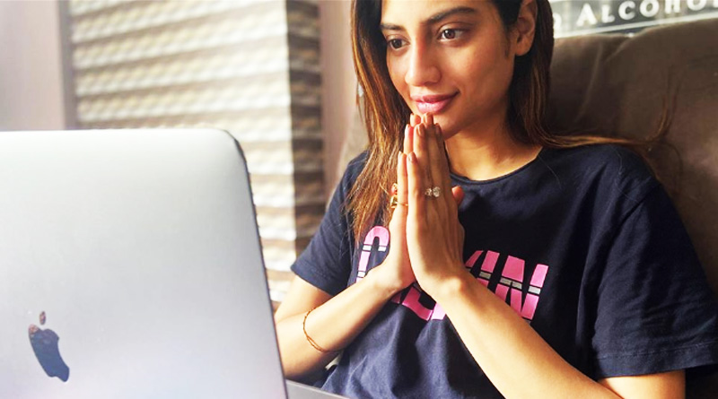 Nusrat Jahan's conference call with Basirhat's official personnel