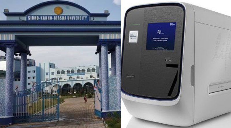University of Sidho-Kanho-Birsa sends 2 RT-PCR ie corona testing machines to SSKM