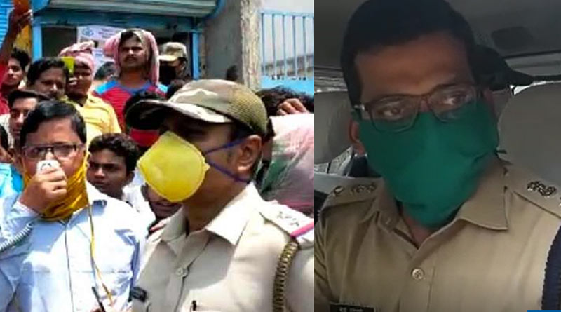 SP of Jangipur,Murshidabad visits ration shops today