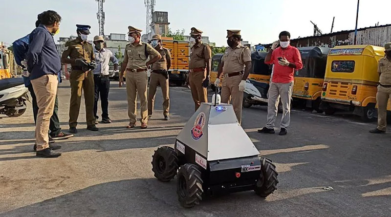 Chennai police will look after containment zone through Robot
