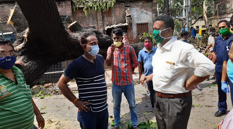 Firhad Hakim face agitation at Chetla over Quarantine Centre