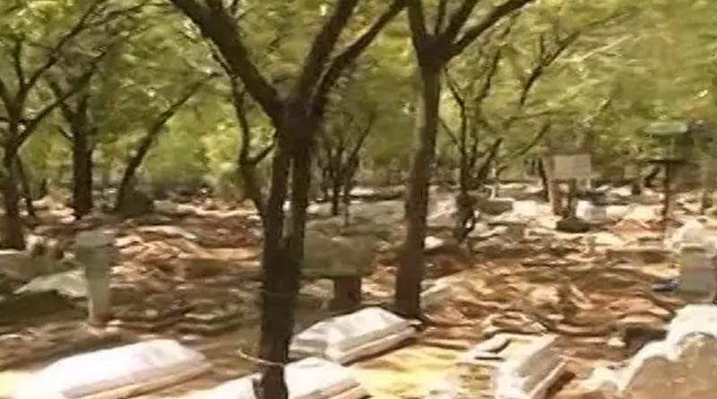 Alarm over discarded Corona virus safety wear at Ahmedabad graveyard