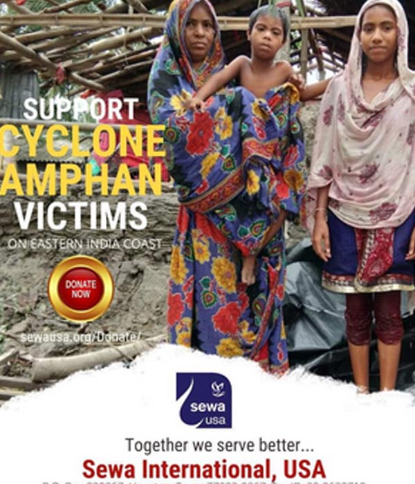 Amphan disaster relief