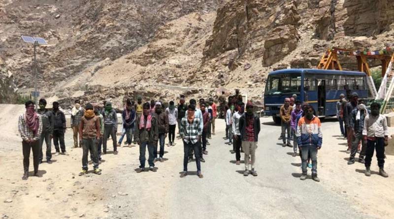 Jharkhand Govt to airlift 60 migrant workers from Leh today