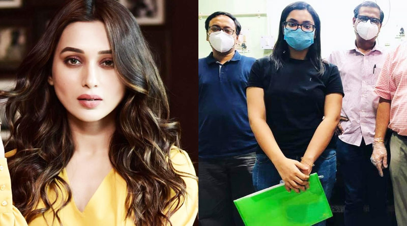 Corona survivor Manami Biswas donates plasma, Mimi praises