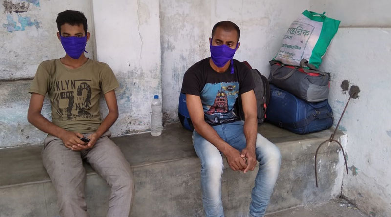 Two young man tried to get back home by walking to Murshidabad
