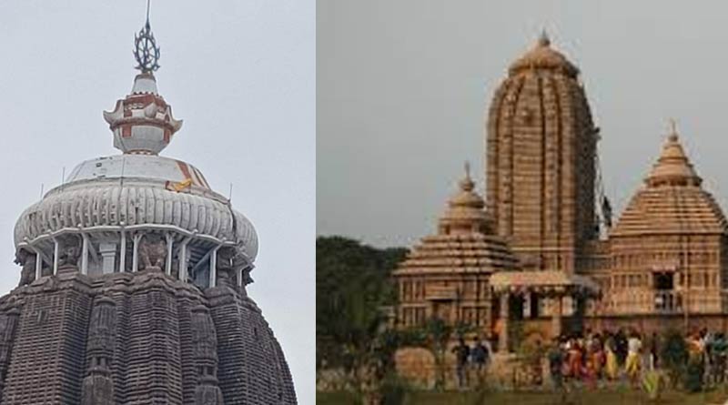 Flag from Puri temple fly away before Amphan in Odisha
