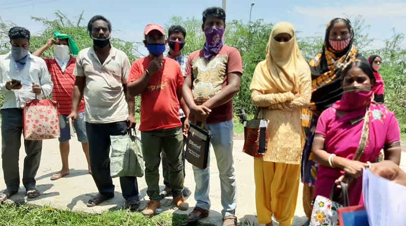 Ration is not available without digital card in South 24 Parganas