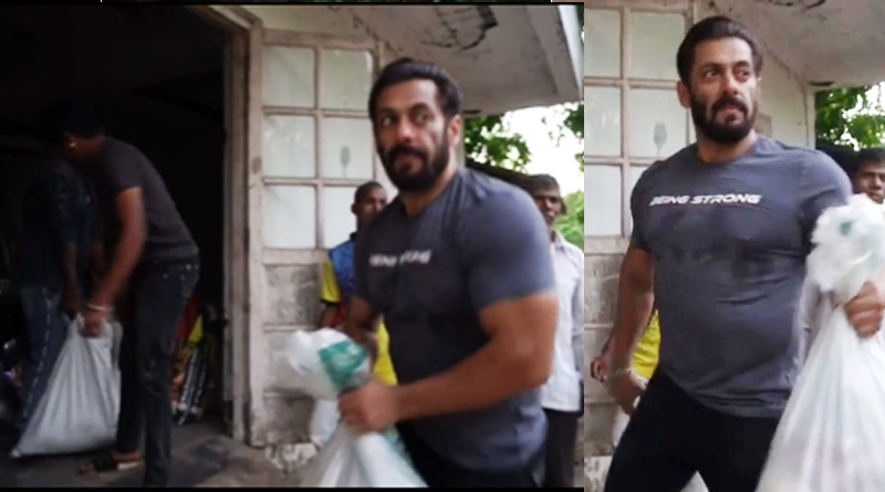 Salman extends help to needy people while staying in Panvel's farm house