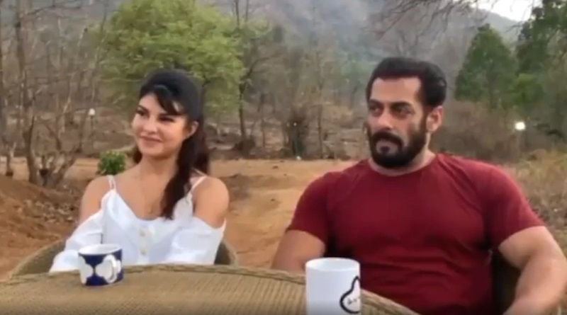 Salman and Jacqueline shoot a music video named Tere Bina