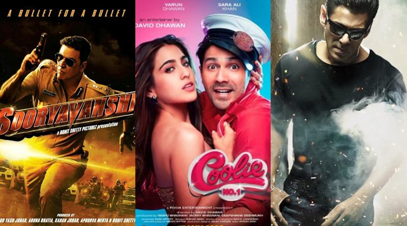 Speculations that Sooryavanshi, Radhe and Coolie No 1 to release on Diwali
