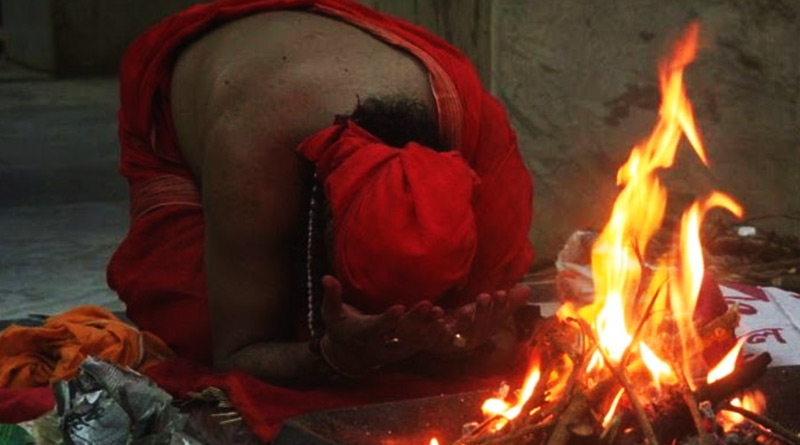 Odisha priest performed human scarifies to stop corona