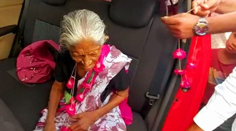 93 years old woman returned home after 40 years through Google