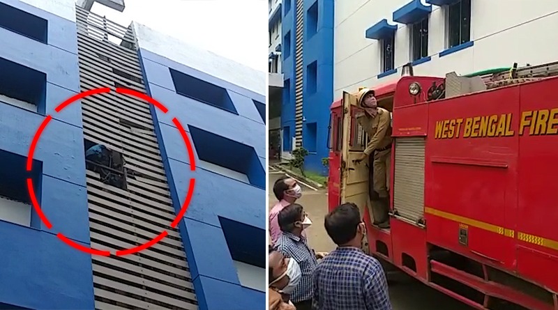 Patient tries to flee from Jhargram hospital with broken hand, rescued safely