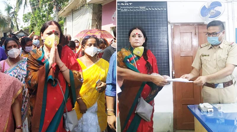 Agnimitra Paul meets with tortured woman hails from Haroa, Bashirhat