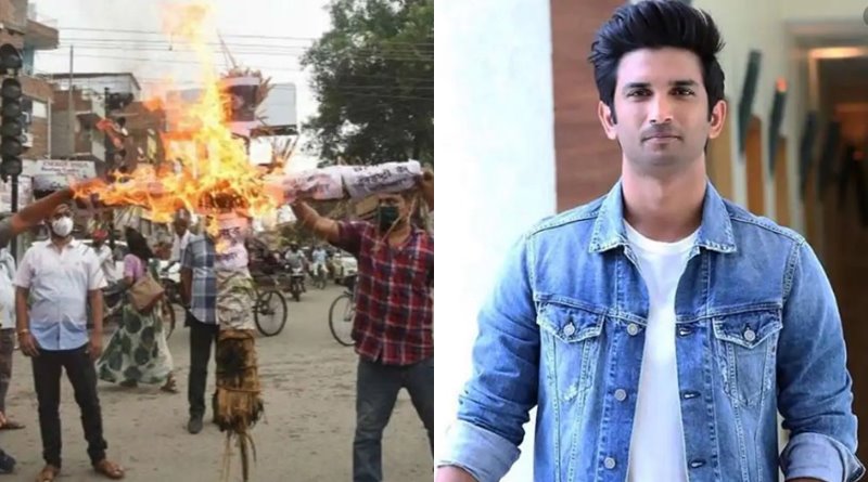 Patna people burn effigies of Salman Khan and Karan Johar