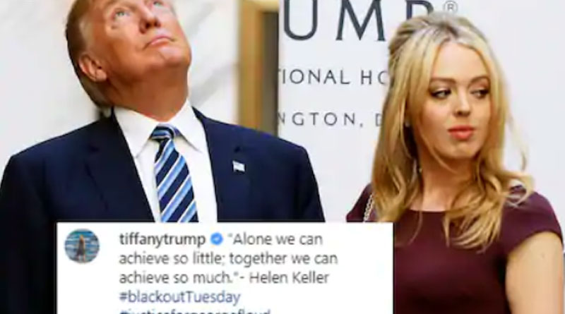 'Justice for George Floyd': Donald Trump's youngest daughter tweets
