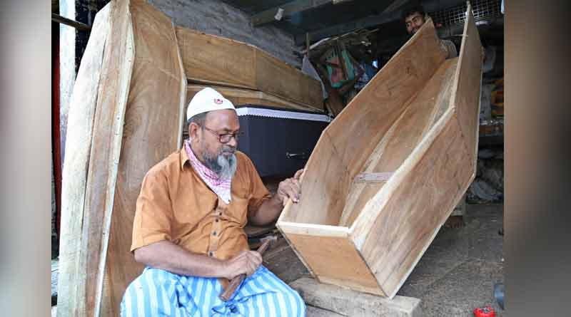 Coffin business faces losses in covid 19 pandemic situation
