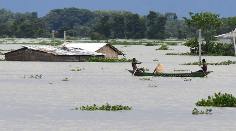 Flood situation is detoriating in Assam and Bihar, claims hundred lives