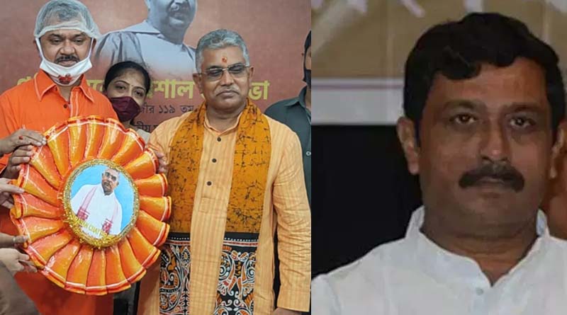 Tussle between Dilip Ghosh and Rahul Sinha seen at Raksha Bandhan festival