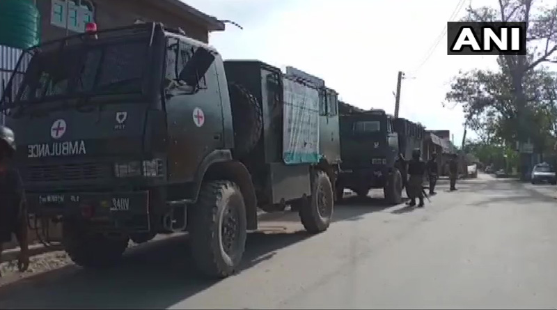 Three terrorists killed in two separate encounters in Kashmir