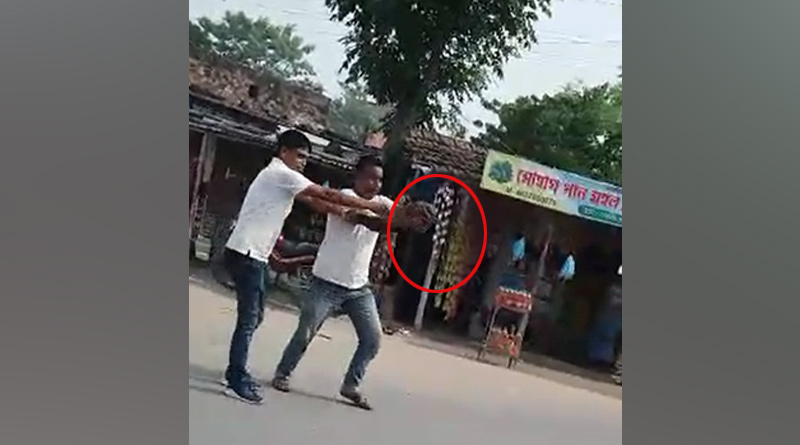 TMC ward President Murshidabad's Domkol shoot out