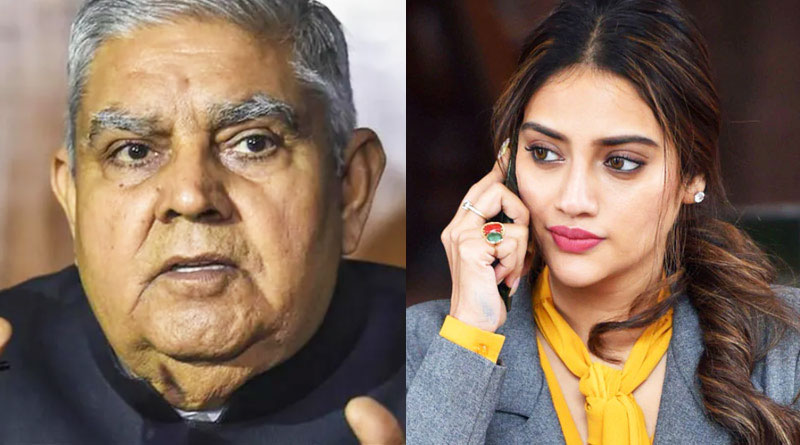 Trinamool MP actress Nusrat Jahan slams Jagdeep Dhankhar