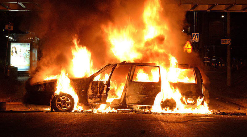 Sweden Rocked By Violence, Stone Pelting & Vandalism