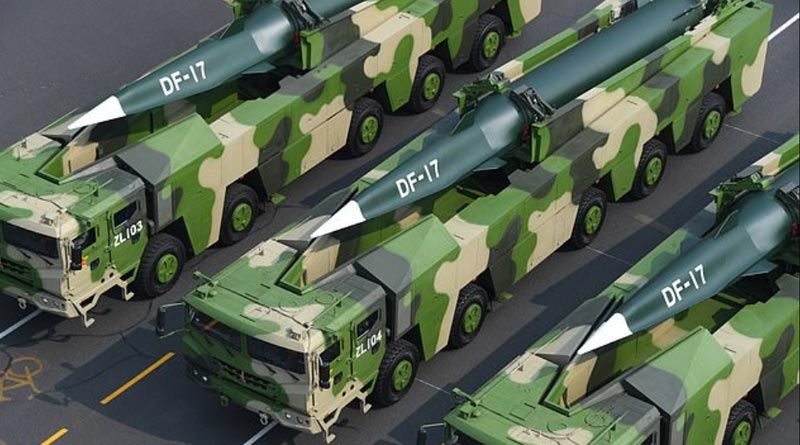 Warning America the Chinese army fired missile at South China Sea