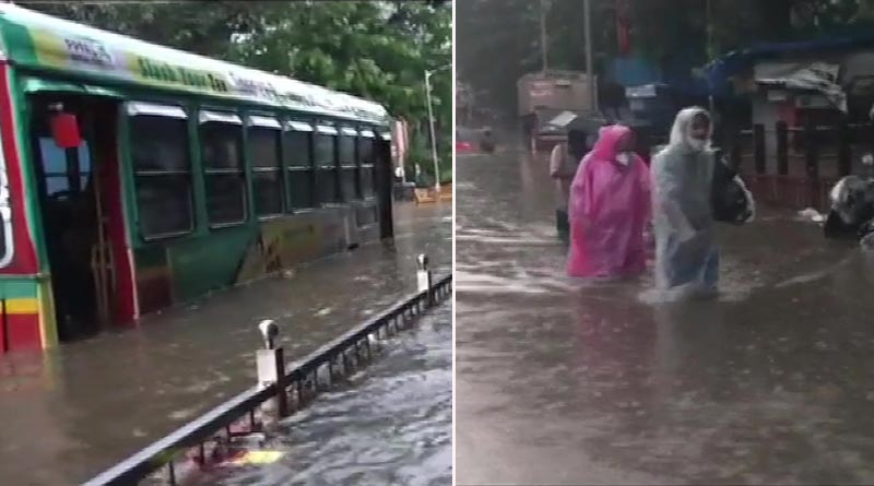 Severe waterlogging in various parts of Mumbai following incessant rainfall