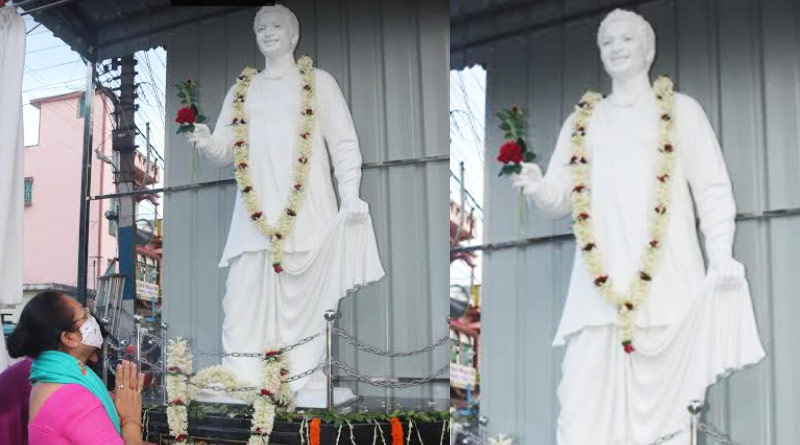 Mahanayak Uttam Kumar's 94th birthday, statue erected in Burdwan