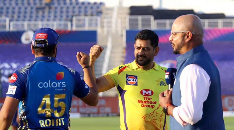 IPL 2020: CSK's MS Dhoni comes on the field against MI with a new look | Sangbad Pratidin