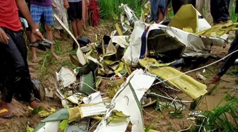 Helicopter crashes in UP’s Azamgarh; 1 dead, another injured