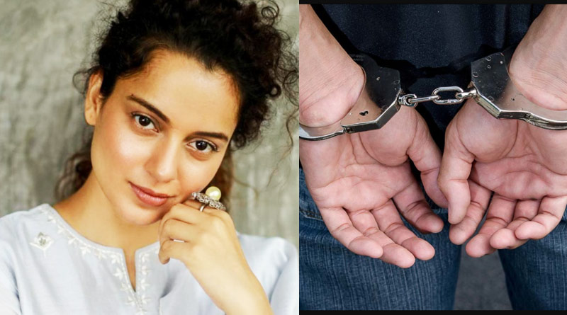 Sanjay Raut Kangana Ranaut: threat call, man arrested from Kolkata