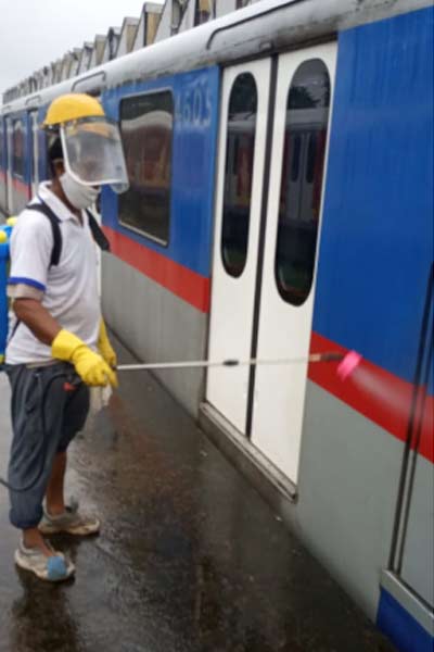 Metro-sanitised
