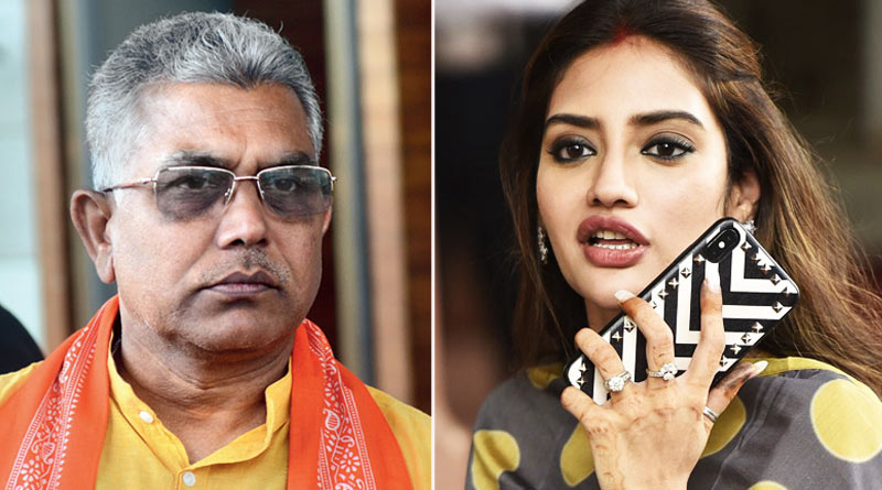 Trinamool MP Nusrat Jahan slams Dilip Ghosh on his remark on Police