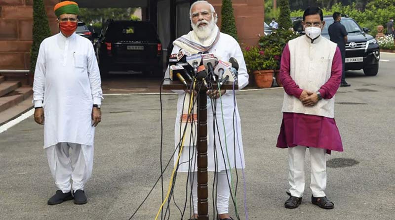 PM Modi expresses hope to send message from Parliament that the Nation stands with soldiers
