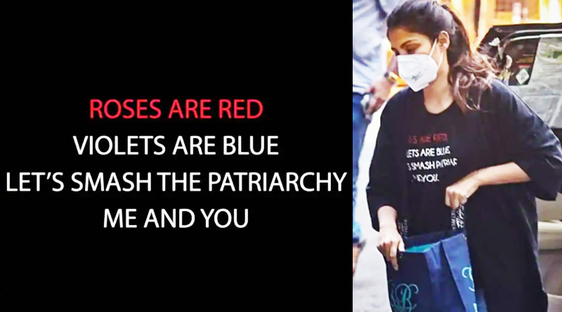 Rhea Chakraborty's T Shirt is now hot favourite among gen Y