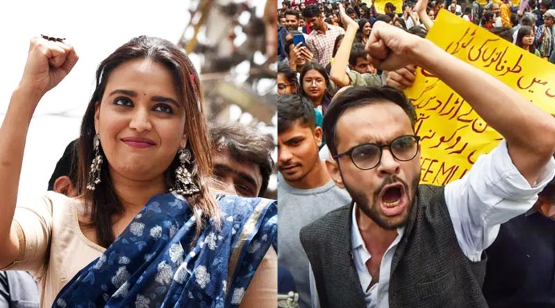 Swara Bhaskar protest Umar Khalid arrest, urges to free him | Sangbad Pratidin