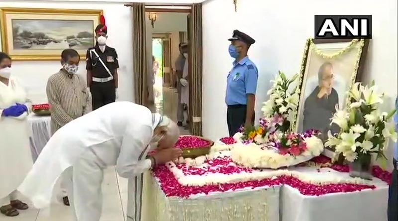 State Funeral For Pranab Mukherjee Today; PM Modi Pays Last Respects