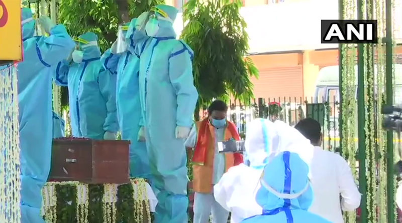 The last rites of former President performed at Delhi's Lodhi crematorium
