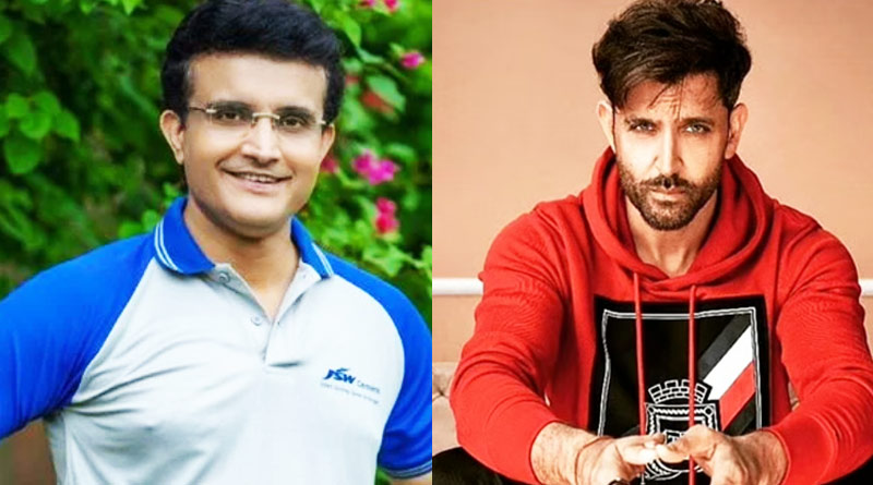 Sourav Ganguly gave tips to Hrithik Roshan to make body like him | Sangbad Pratidin