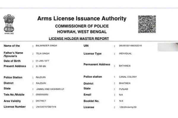 license